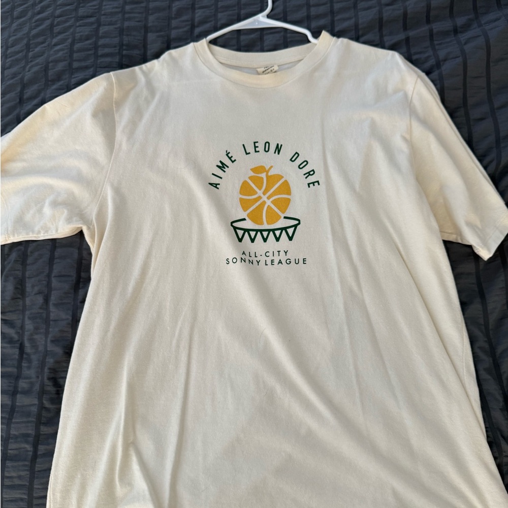 Aime Leon Dore White Graphic Tee